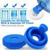 Spill-Resistant Silicone Water Jug Cap for 3 & 5 Gallon Bottles