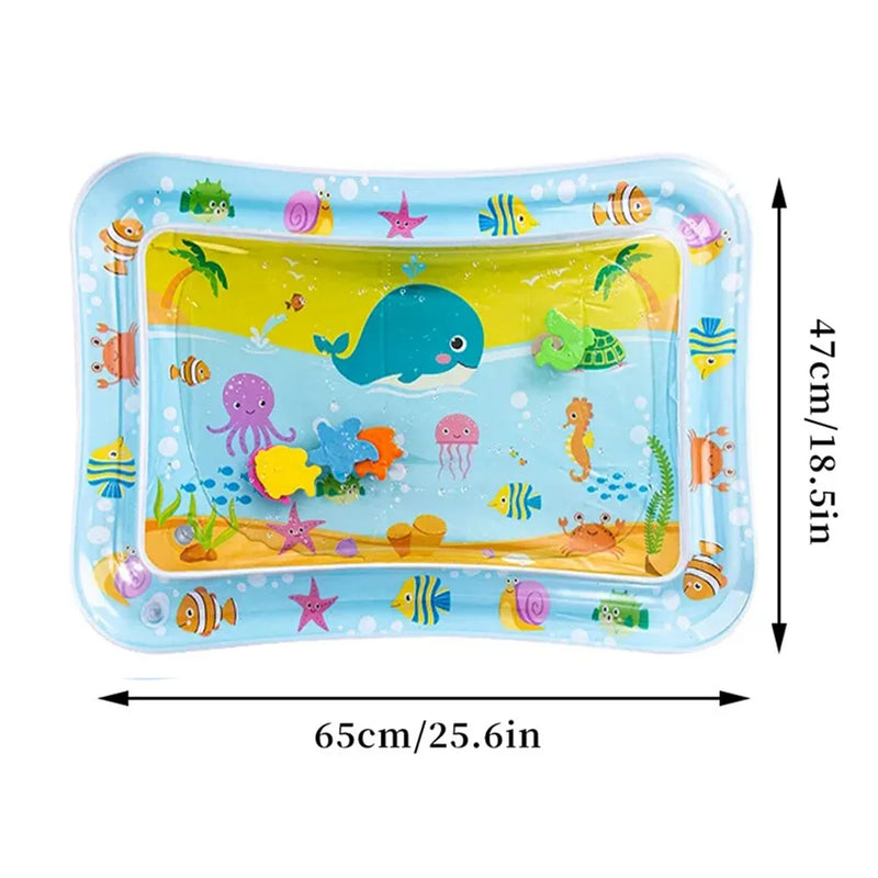 Inflatable Water Play Mat for Baby Tummy Time
