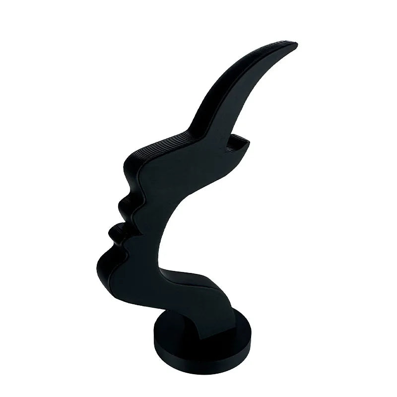 Minimalist 3D Printed Profile Face Eyeglass Holder