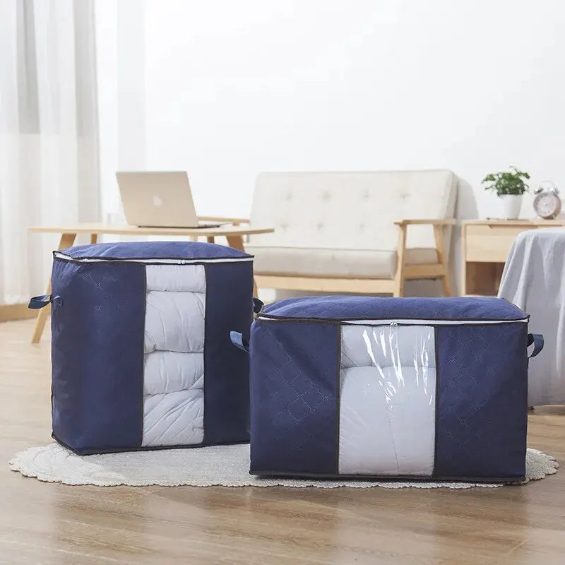 Large Quilt & Clothing Storage Bags with Clear Window