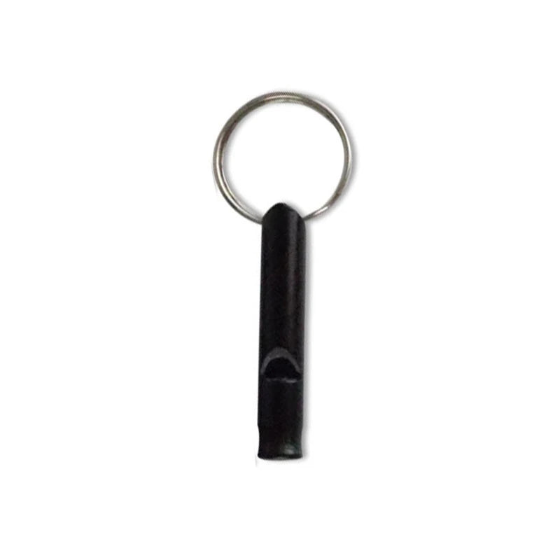 Compact Aluminum Survival Whistle Keychain