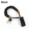 Universal Steering Wheel and Seat Belt Anti-Theft Lock with 2 Keys