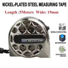 Heavy-Duty Steel Tape Measure with Corrosion-Resistant Finish