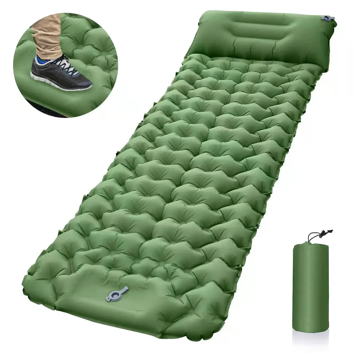 Aufblasende Camping-Schlafmatte