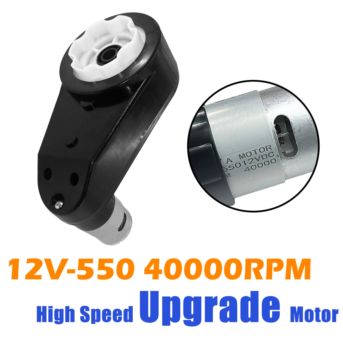 Kids Ride-On Car Upgrade Motor & Gearbox Kit (12V/24V)