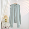 Pure Cotton Striped Baby Sleeping Bag with Split Legs