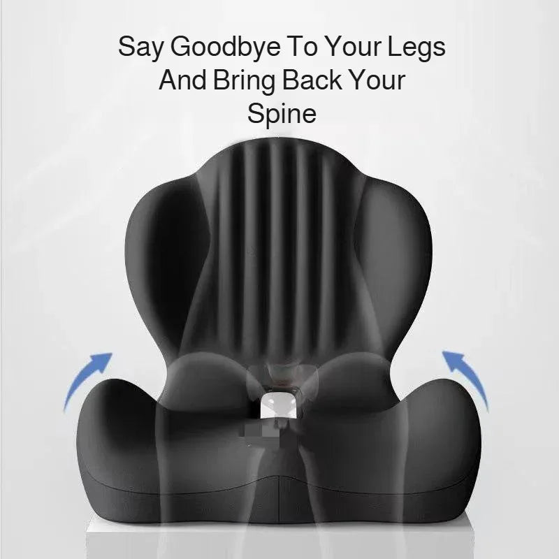 Ergonomic Shell Seat Cushion and Backrest Set