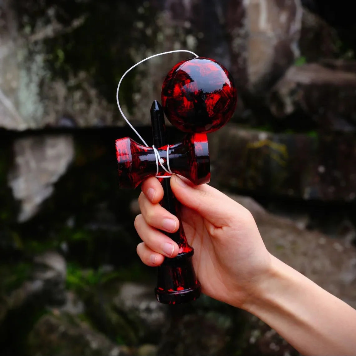Graffiti Kendama Skill Toy for Balance and Coordination Training