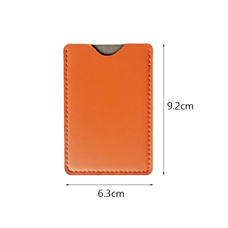 Slim PU Leather RFID Blocking Card Holder Wallet