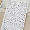 Multifarbene Strass-Gesichtschmuck