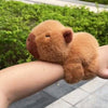 Capybara Plush Snap Bracelet Wristband