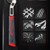 Self-Locking Adjustable Wrench with Quick-Release Mechanism