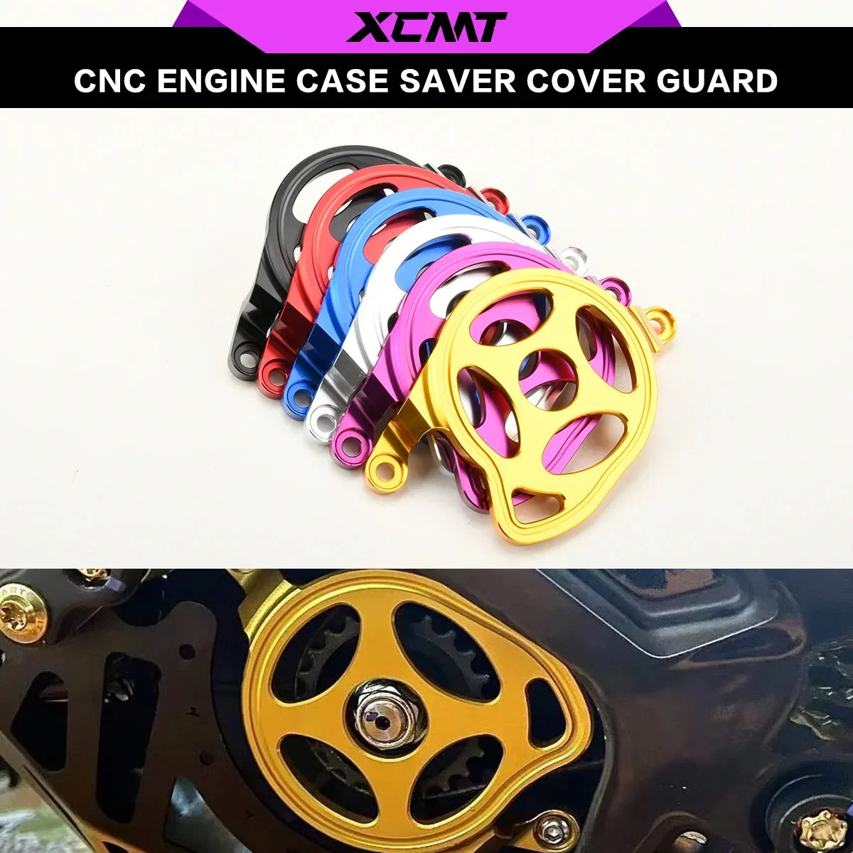 Aluminum Engine Case Saver for Surron Light Bee X/S and Segway X160/X260