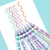 3D Acrylic Gel Pen with Quick-Dry Ink for Art and Notes
