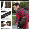 Genuine Leather Crossbody Sling Bag for Men