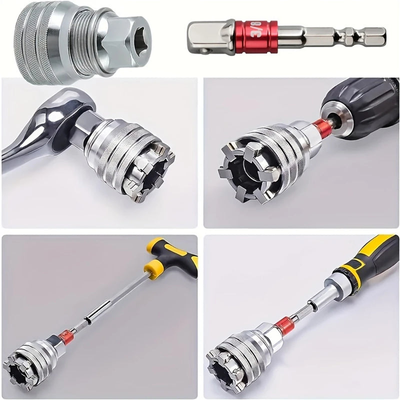 Universal Adjustable Socket Wrench