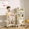 Rolling Storage Cart with Wheels – Multi-Purpose Kitchen, Bathroom & Office Organizer