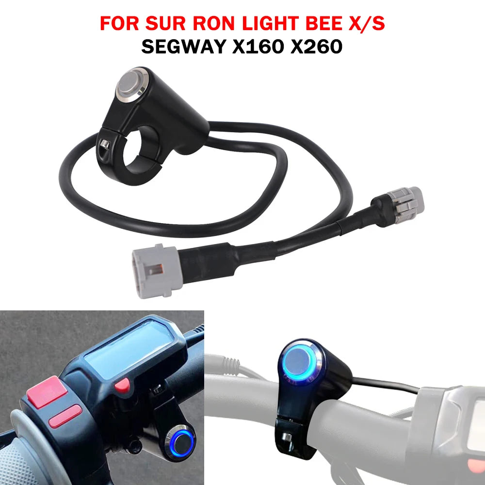 Motorcycle Headlight Kill Switch with Handlebar Controls