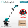 1500W Cordless Electric Garden Tiller & Cultivator