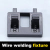 Dual-Clamp Soldering Wire Holder with Anti-Slip Grips