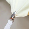 Adjustable Triangle Bed Sheet Clips with Elastic Straps (4-Pack)