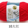 Milk Cotton Crochet Yarn – Soft, Durable Knitting Thread in 91 Colors