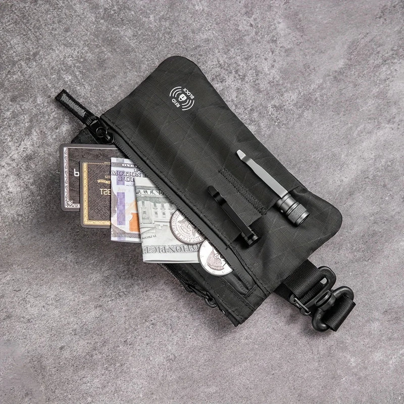 Slim RFID-Blocking Clutch Wallet