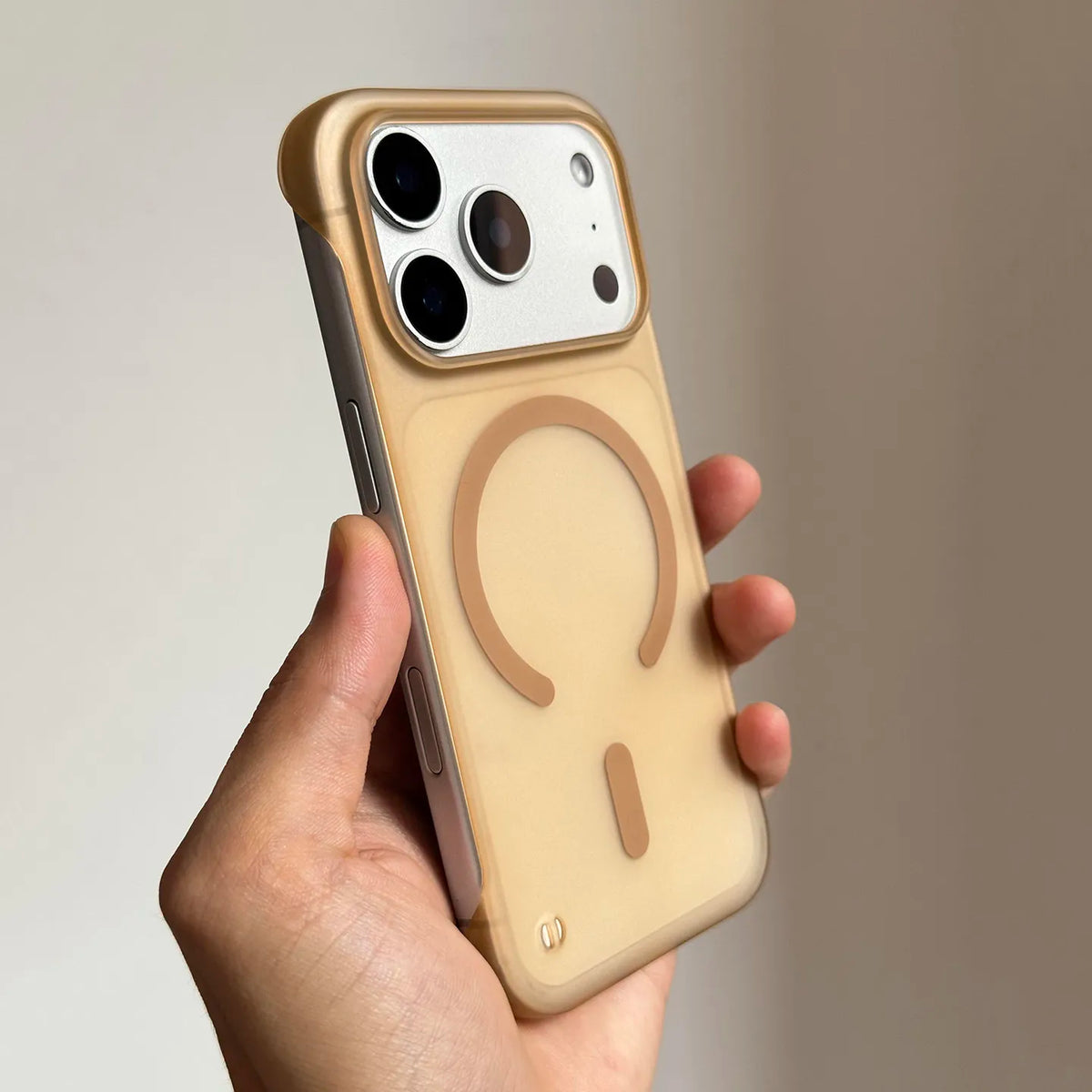 Ultra-Thin Matte Magnetic Phone Case with MagSafe Compatible Wireless Charging