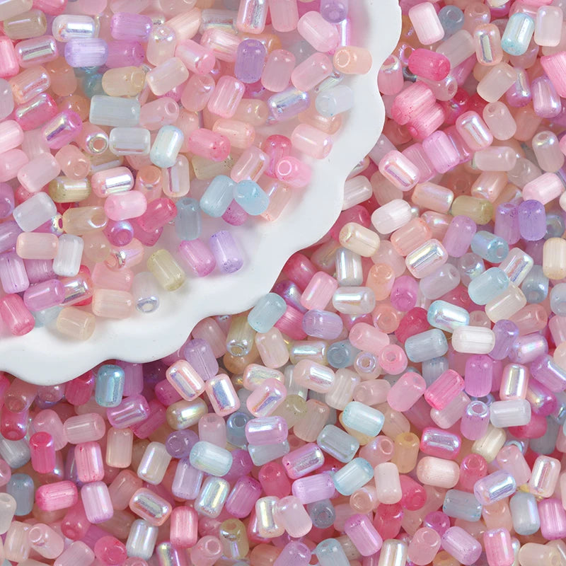 Mixed Glass Beads for DIY Jewelry Making