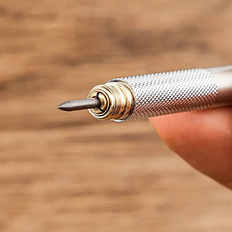 Full Metal Mechanical Pencil Set with Assorted Lead Sizes