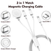 3-in-1 Magnetic Wireless Charging Station for iPhone, Apple Watch & AirPods