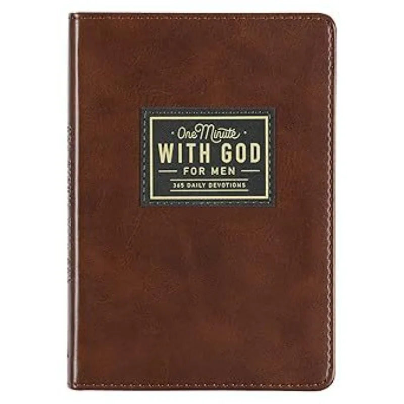 One Minute With God Daily Prayer Book for Men