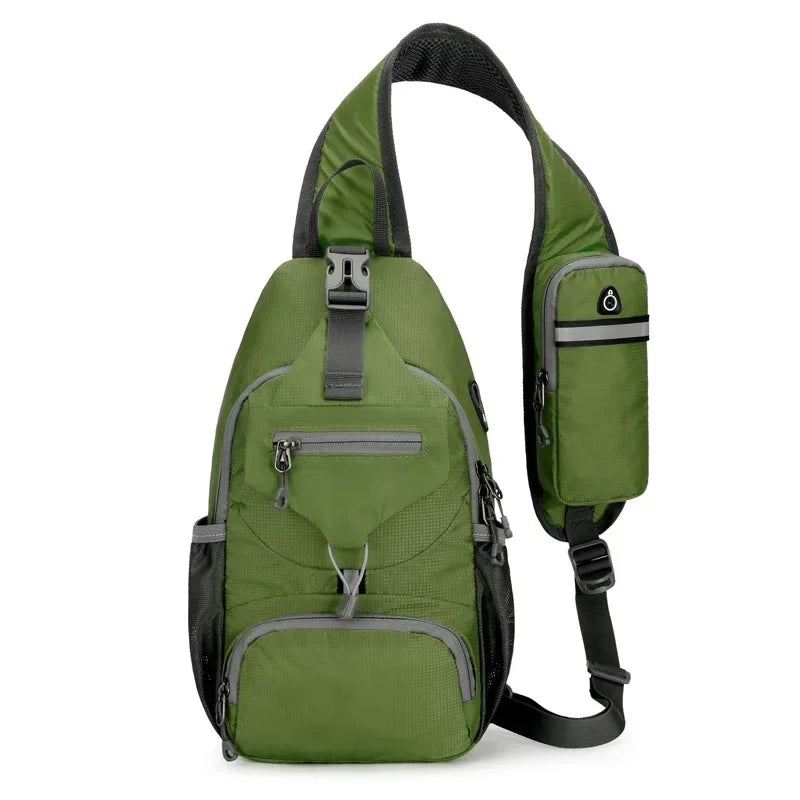 Waterproof Nylon Sling Chest Bag