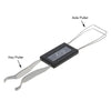 An anti-static keycap puller tool with an axle puller and key puller component.