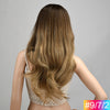 24-Inch Wavy Half Wig with Secure Clips