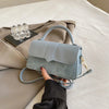 Vintage-Style PU Leather Crossbody Bag