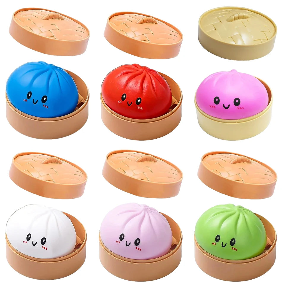 Jouet Squishy Ravioli Coloré