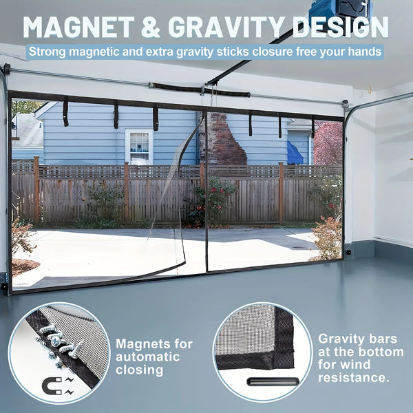 Magnetic Garage Door Screen