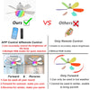 Smart LED Ceiling Fan with RGB Lighting and App Control