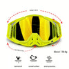 Motorcycle & Off-Road Sports Goggles with Anti-Fog Shield