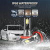 High-Performance LED Headlight Bulbs, 6000K Cool White, IP68 Waterproof (2-Pack)