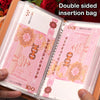 PU Leather Cash Envelope Budget Binder