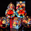 Beholder's Eye Sharp Edge Resin Dice Set for D&D