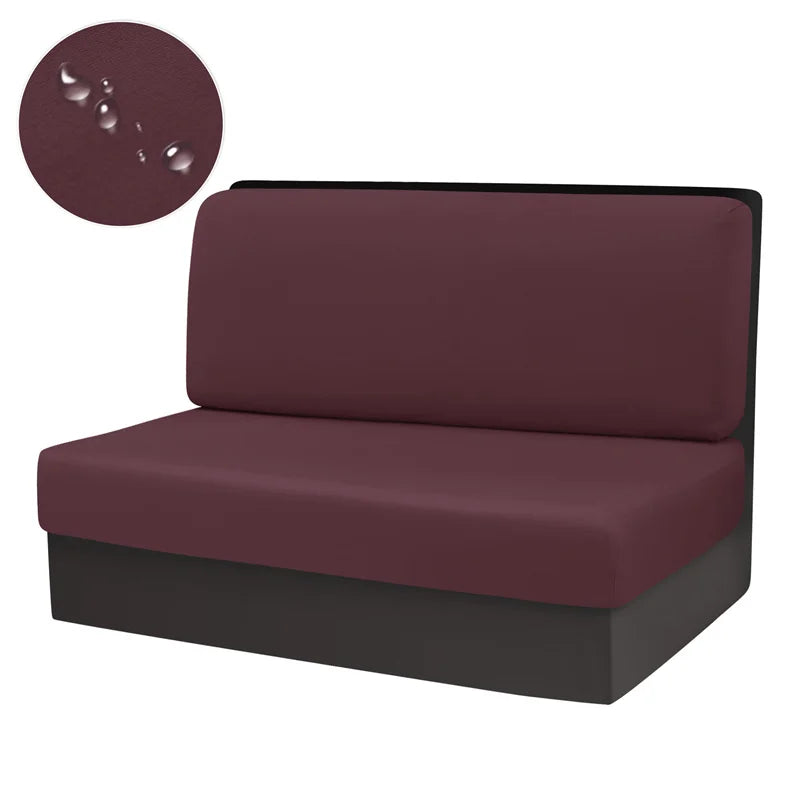 Stretchable RV Dinette Cushion Cover Set - 2 Piece Bench & Backrest Protector