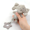 Soft Plush Rattle Toy for Baby Stroller & Crib
