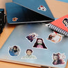 Demon Slayer Anime Sticker Pack for Laptops, Suitcases & More