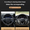 Carbon Fiber Steering Wheel Cover for Ford Models