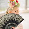 Elegant Hanfu Folding Fan for Dance, Parties & Home Decor