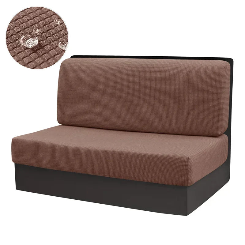 Stretch RV Dinette Cushion Covers with Water-Repellent Finish