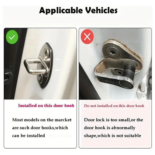 Étrier de Toit Pliable pour Voiture avec Marteau de Sécurité